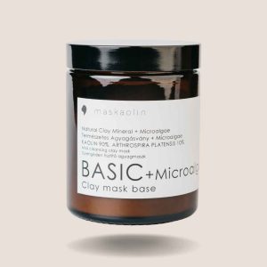 Maskaolin BASIC+Microalgae Kaolin Arcpakolás Mikroalgával